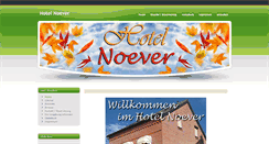 Desktop Screenshot of hotel-noever.de